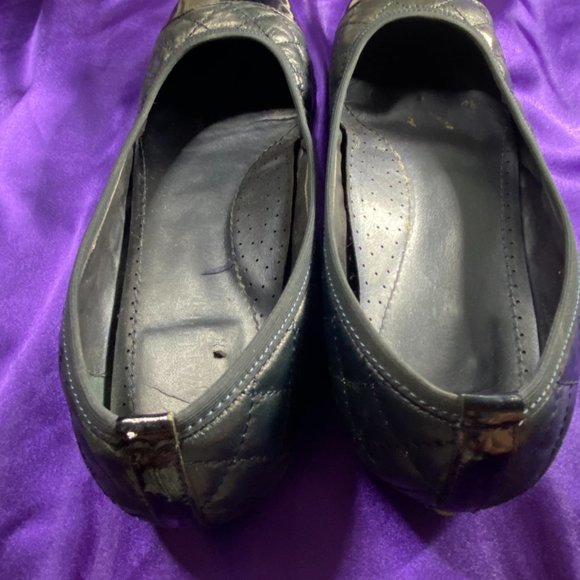 📌 Vaneli Quilted Leather Cap Toe Ballerina Flats - Picture 8 of 15